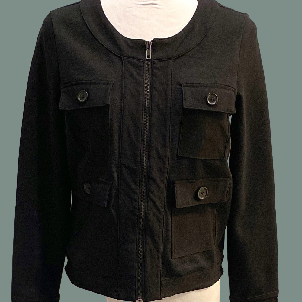 Banana Republic Utility Knit Jacket NWOT - Picture 3 of 15